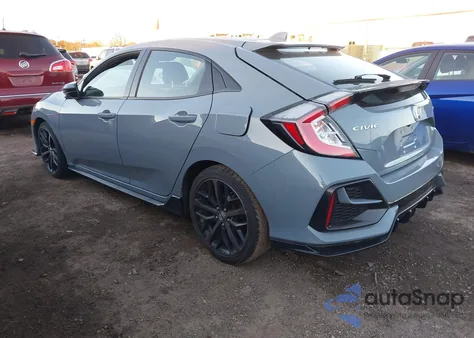 2021 Honda Civic Sport из США, поврежденный, VIN SHHFK7H48MU214793
